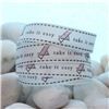 Order  Beach Hut Ribbon - Pink Deckchairs